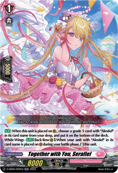 Together with You, Serafiel (D-SS05/025EN) [Festival Booster 2023] - PokeCharles PokeStore