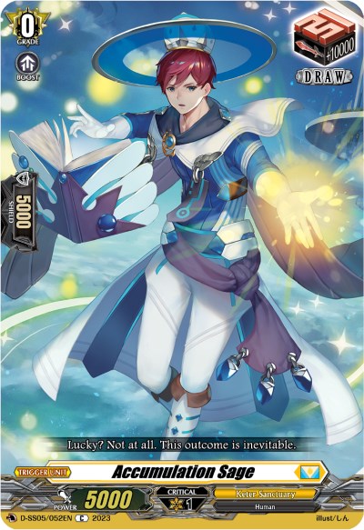 Accumulation Sage (D-SS05/052EN) [Festival Booster 2023] - PokeCharles PokeStore