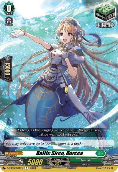 Battle Siren, Dorcea (D-SS05/061EN) [Festival Booster 2023] - PokeCharles PokeStore