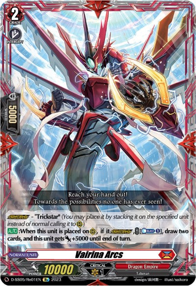 Vairina Arcs (D-SS05/Re01EN) [Festival Booster 2023] - PokeCharles PokeStore