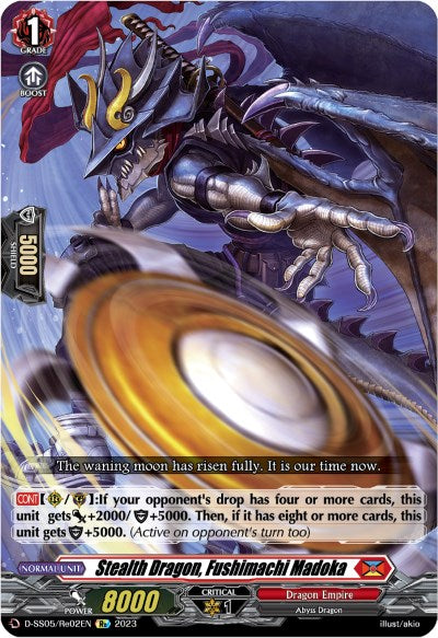 Stealth Dragon, Fushimachi Madoka (D-SS05/Re02EN) [Festival Booster 2023] - PokeCharles PokeStore