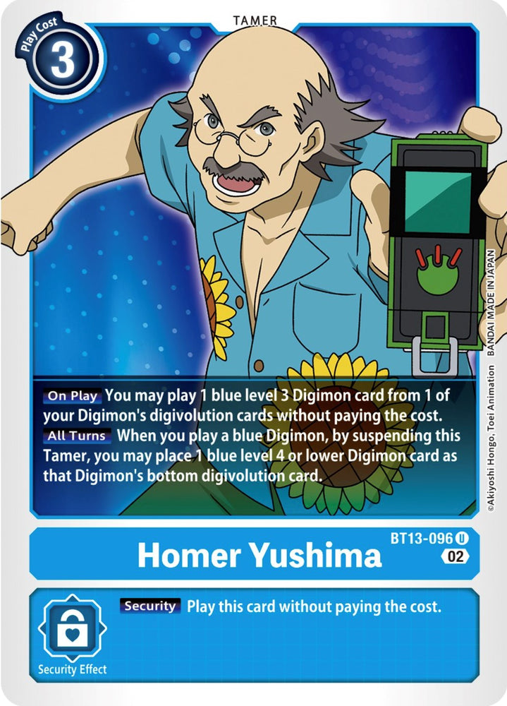 Homer Yushima [BT13-096] [Versus Royal Knights Booster] - PokeCharles PokeStore
