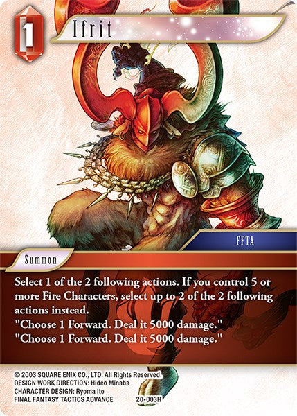 Ifrit [Dawn of Heroes] - PokeCharles PokeStore
