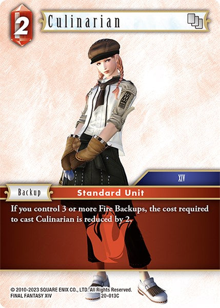 Culinarian [Dawn of Heroes] - PokeCharles PokeStore