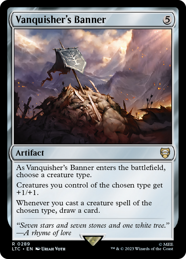 Vanquisher's Banner [The Lord of the Rings: Tales of Middle-Earth Commander] - PokeCharles PokeStore