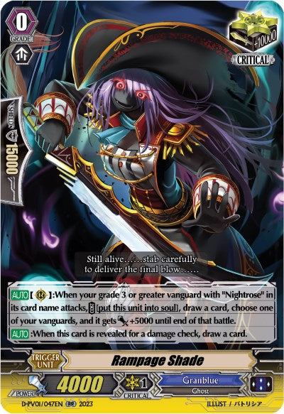 Rampage Shade (D-PV01/047EN) [History Collection] - PokeCharles PokeStore