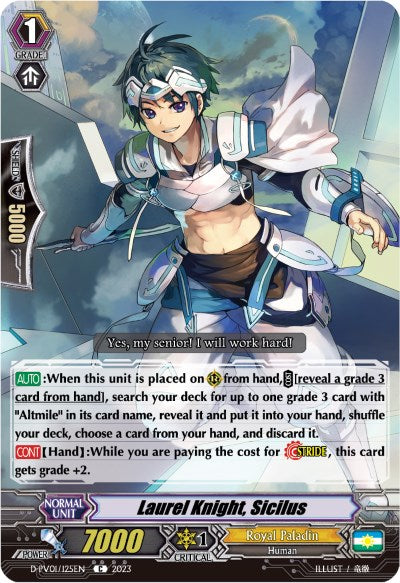 Laurel Knight, Sicilus (D-PV01/125EN) [History Collection] - PokeCharles PokeStore