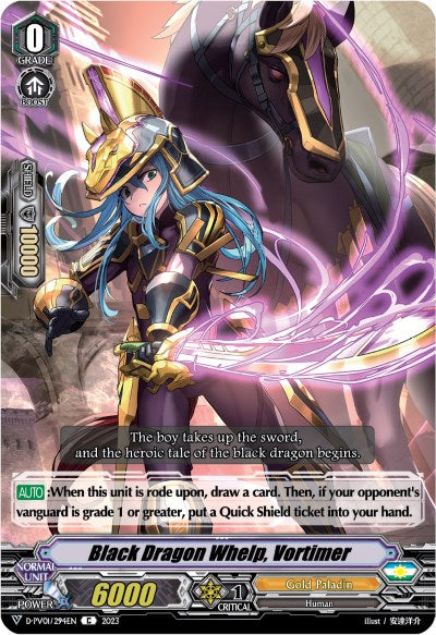 Black Dragon Whelp, Vortimer (D-PV01/294EN) [History Collection] - PokeCharles PokeStore