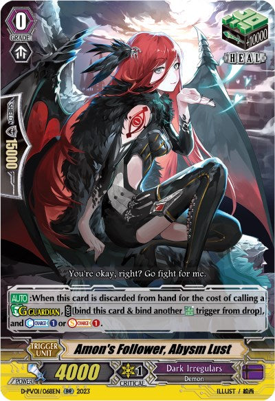 Amon's Follower, Abysm Lust (D-PV01/068EN) [History Collection] - PokeCharles PokeStore