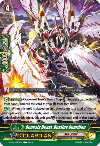 Genesis Beast, Destiny Guardian (D-PV01/090EN) [History Collection] - PokeCharles PokeStore