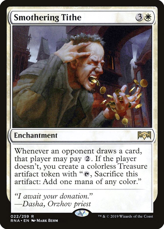 Smothering Tithe [Ravnica Allegiance] - PokeCharles PokeStore