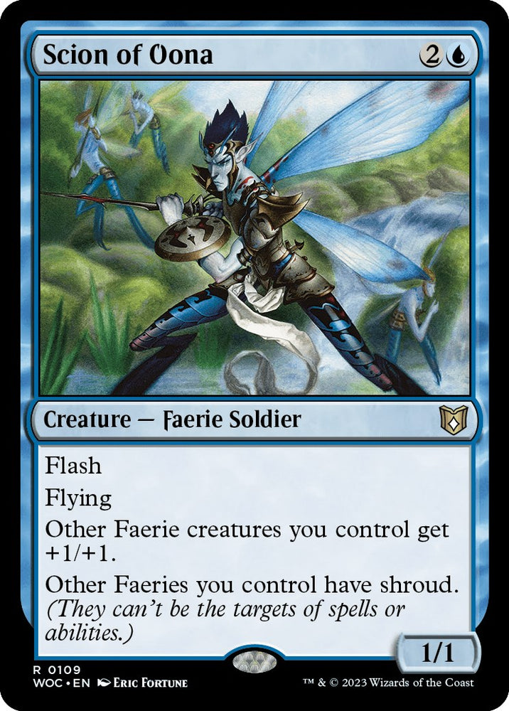 Scion of Oona [Wilds of Eldraine Commander] - PokeCharles PokeStore
