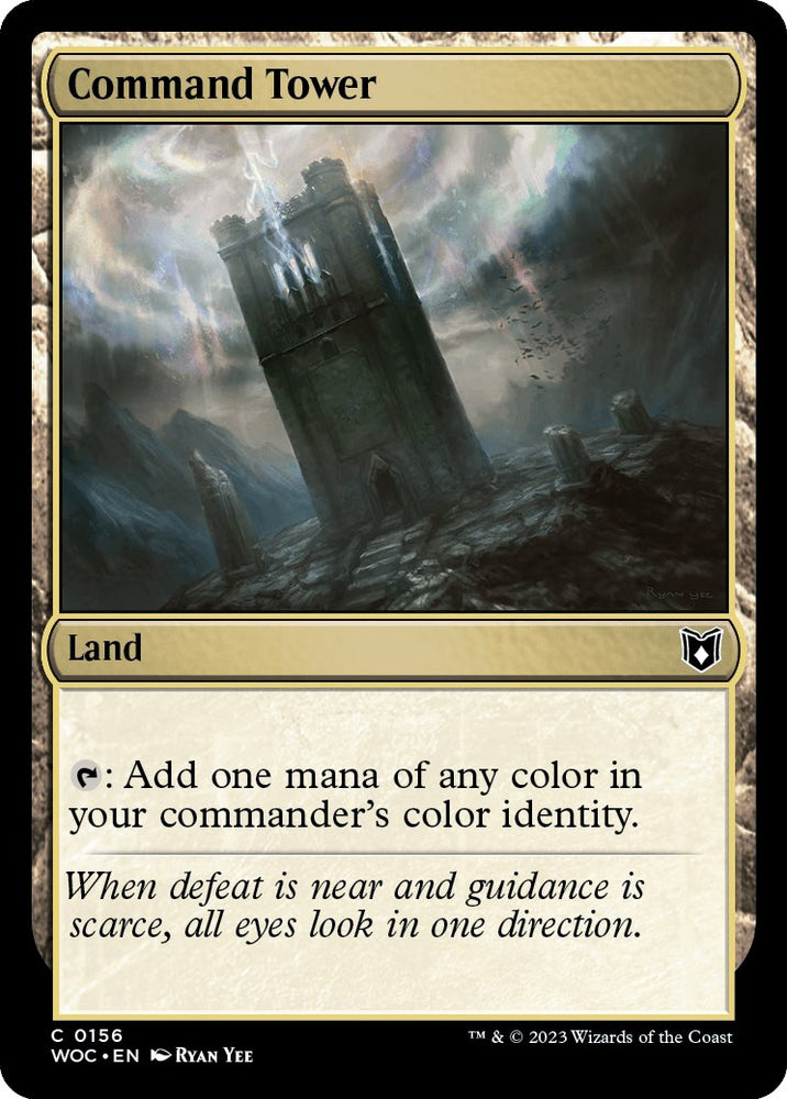 Command Tower [Wilds of Eldraine Commander] - PokeCharles PokeStore