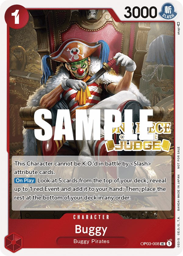 Buggy (Judge Pack Vol. 2) [One Piece Promotion Cards] - PokeCharles PokeStore