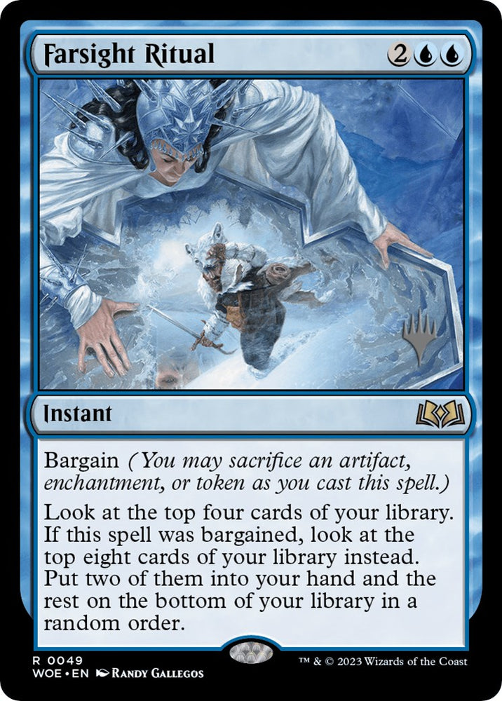 Farsight Ritual (Promo Pack) [Wilds of Eldraine Promos] - PokeCharles PokeStore