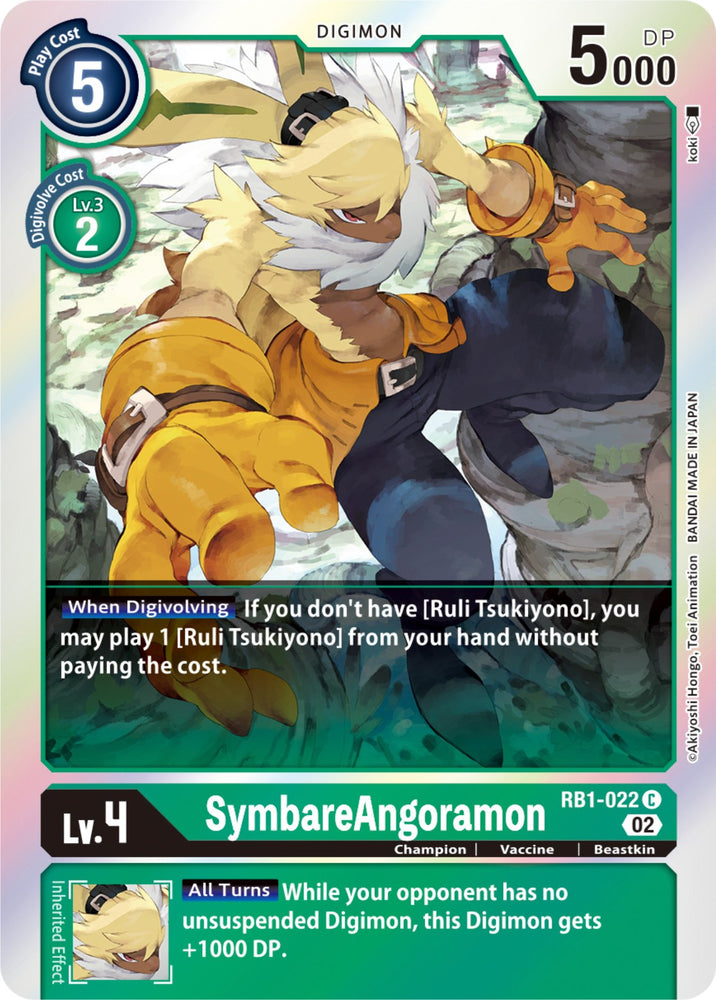SymbareAngoramon [RB1-022] [Resurgence Booster] - PokeCharles PokeStore