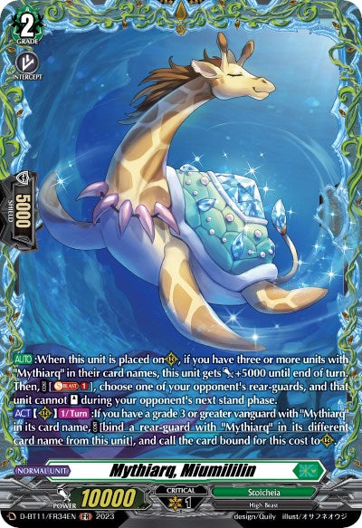 Mythiarq, Miumililin (D-BT11/FR34EN) [Clash of the Heroes] - PokeCharles PokeStore