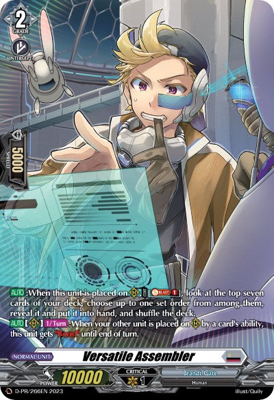 Versatile Assembler (D-PR/266EN) [Clash of the Heroes] - PokeCharles PokeStore