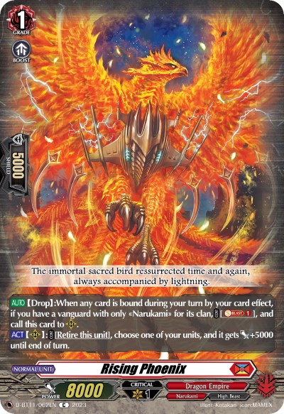Rising Phoenix (D-BT11/062EN) [Clash of the Heroes] - PokeCharles PokeStore