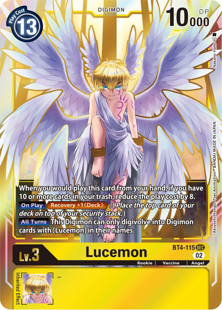 Lucemon [BT4-115] (Resurgence Booster Reprint) [Resurgence Booster] - PokeCharles PokeStore