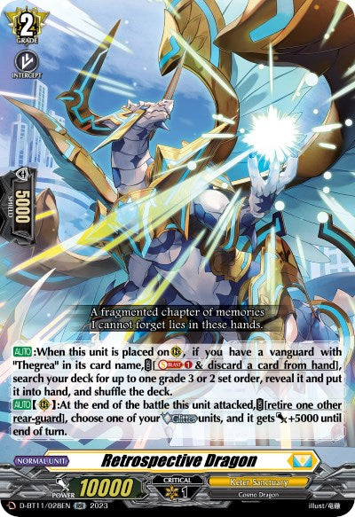 Retrospective Dragon (D-BT11/028EN) [Clash of the Heroes] - PokeCharles PokeStore