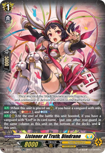Listener of Truth, Dindrane (D-BT11/030EN) [Clash of the Heroes] - PokeCharles PokeStore
