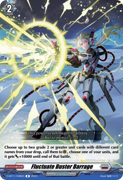 Fluctuate Buster Barrage (D-BT11/046EN) [Clash of the Heroes] - PokeCharles PokeStore
