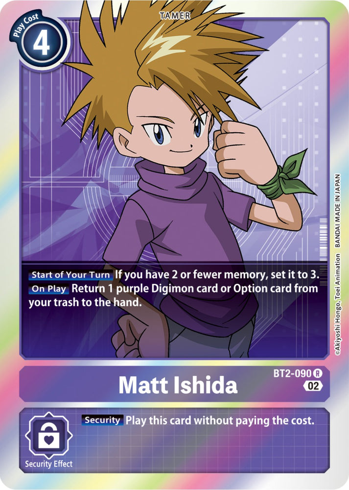 Matt Ishida [BT2-090] (Resurgence Booster Reprint) [Resurgence Booster] - PokeCharles PokeStore