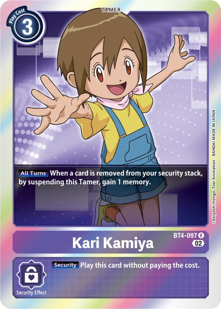 Kari Kamiya [BT4-097] (Resurgence Booster Reprint) [Resurgence Booster] - PokeCharles PokeStore