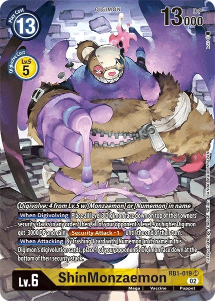 ShinMonzaemon (Textured Alternate Art) [Resurgence Booster] - PokeCharles PokeStore