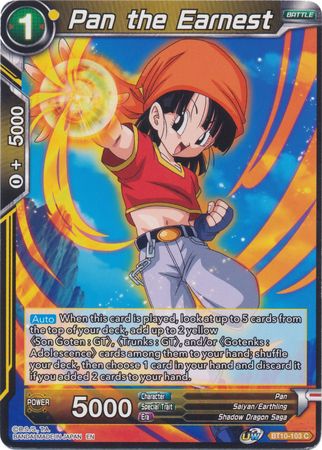 Pan the Earnest (BT10-103) [Rise of the Unison Warrior 2nd Edition] - PokeCharles PokeStore