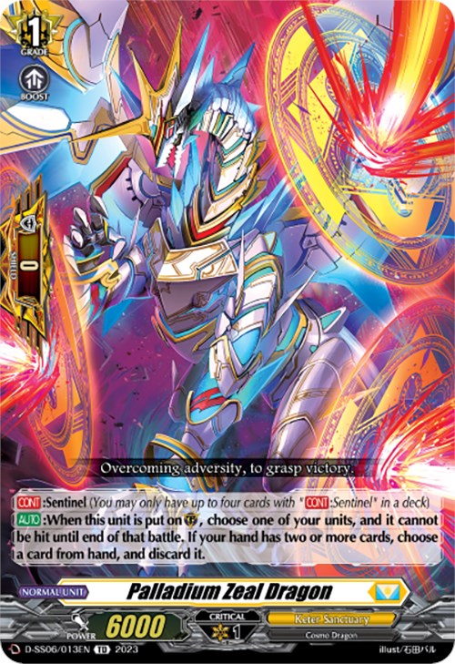 Palladium Zeal Dragon (D-SS06/013EN) [Trial Deck 6: Resonance of Thunder Dragon] - PokeCharles PokeStore