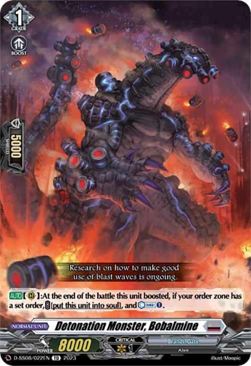 Detonation Monster, Bobalmine (D-SS08/022EN) [Festival Booster 2023] - PokeCharles PokeStore