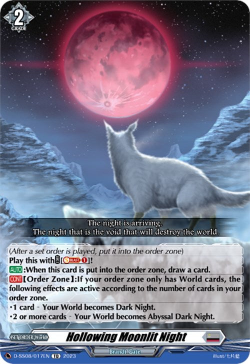 Hollowing Moonlit Night (D-SS08/017EN) [Festival Booster 2023] - PokeCharles PokeStore
