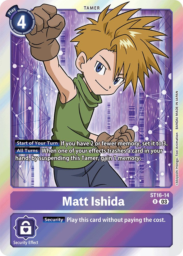 Matt Ishida [ST16-14] [Starter Deck: Wolf of Friendship] - PokeCharles PokeStore
