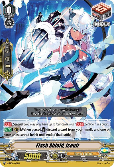 Flash Shield, Iseult (V-SS04/015EN) [Majesty Lord Blaster] - PokeCharles PokeStore