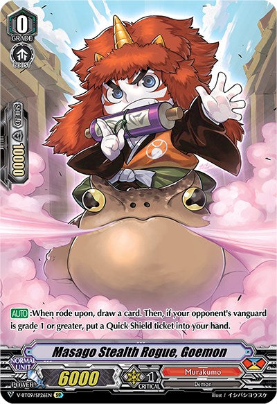 Masago Stealth Rogue, Goemon (V-BT09/SP26EN) [Butterfly d'Moonlight]