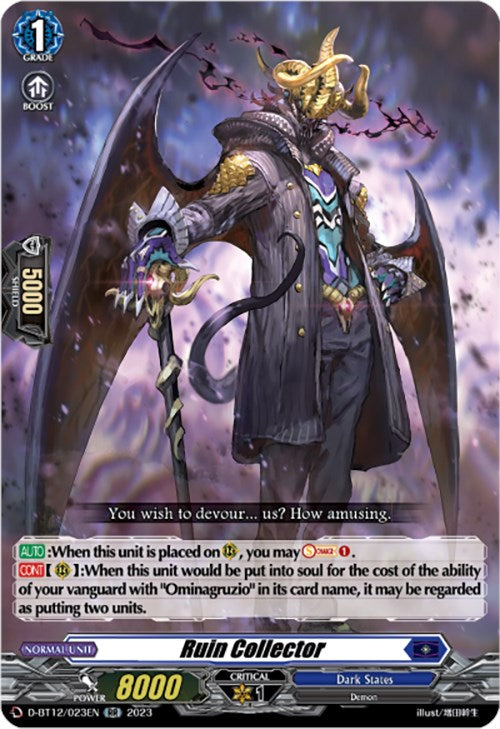 Ruin Collector (D-BT12/023EN) [Evenfall Onslaught] - PokeCharles PokeStore