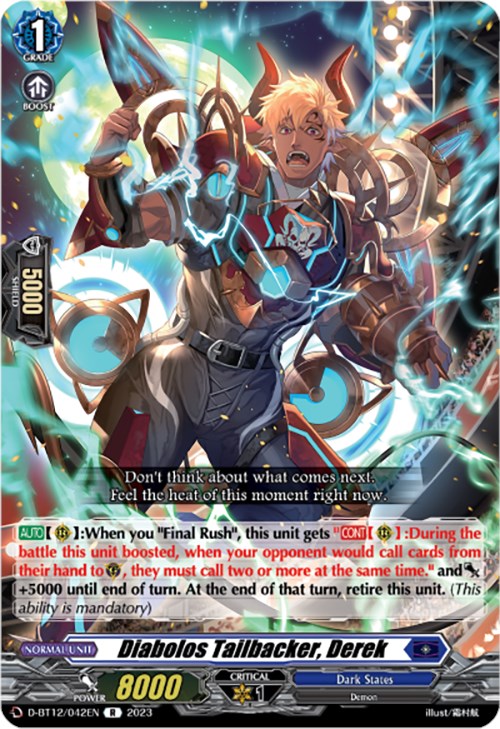 Diabolos Tailbacker, Derek (D-BT12/042EN) [Evenfall Onslaught] - PokeCharles PokeStore