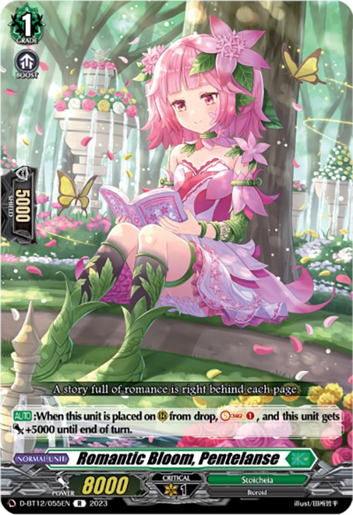 Romantic Bloom, Pentelanse (D-BT12/055EN) [Evenfall Onslaught] - PokeCharles PokeStore