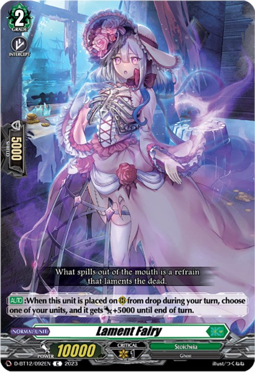 Lament Fairy (D-BT12/092EN) [Evenfall Onslaught] - PokeCharles PokeStore
