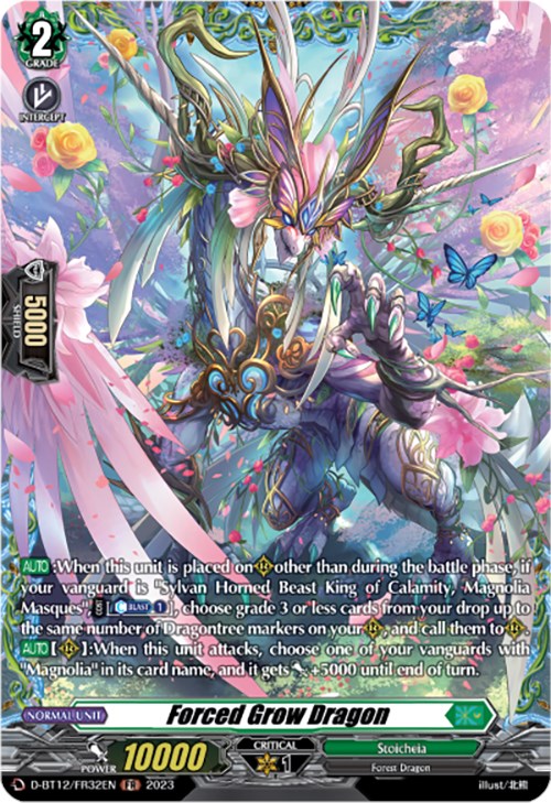Forced Grow Dragon (D-BT12/FR32EN) [Evenfall Onslaught] - PokeCharles PokeStore