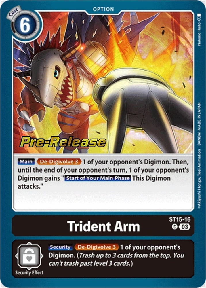 Trident Arm [ST15-16] [Starter Deck: Dragon of Courage Pre-Release Cards] - PokeCharles PokeStore