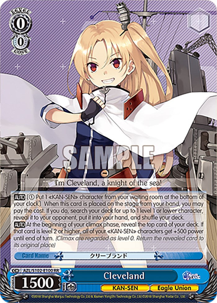 Cleveland (AZL/S102-E100 RR) [Azur Lane] - PokeCharles PokeStore