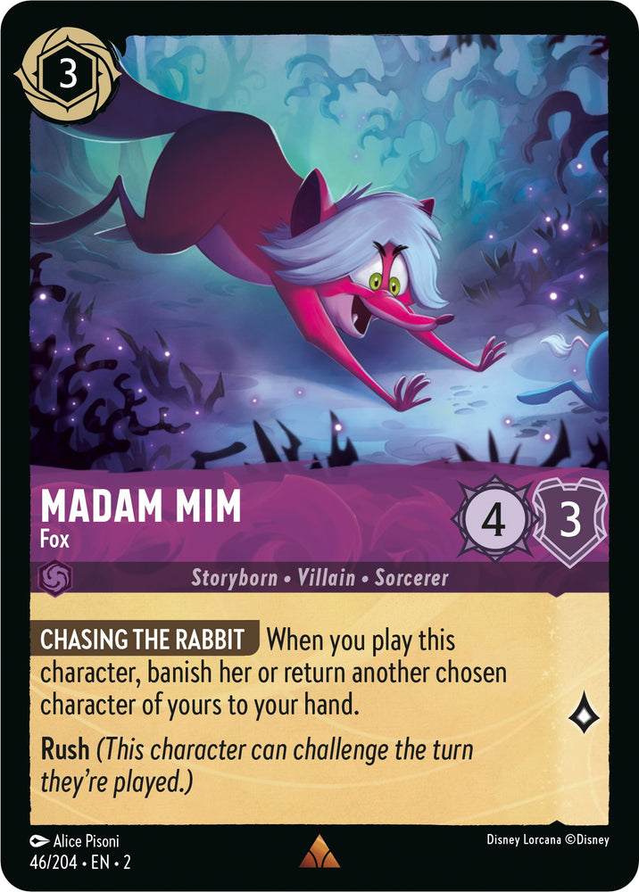 Madam Mim - Fox (46/204) [Rise of the Floodborn] - PokeCharles PokeStore