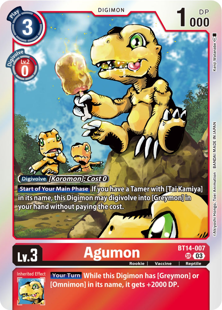 Agumon [BT14-007] [Blast Ace] - PokeCharles PokeStore