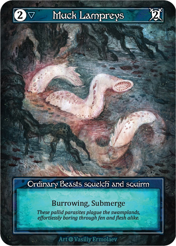 Muck Lampreys (Foil) [Alpha] - PokeCharles PokeStore