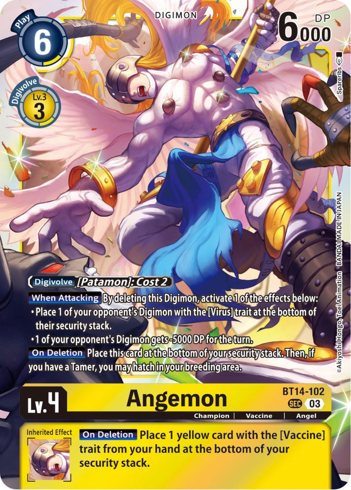 Angemon [BT14-102] [Blast Ace] - PokeCharles PokeStore