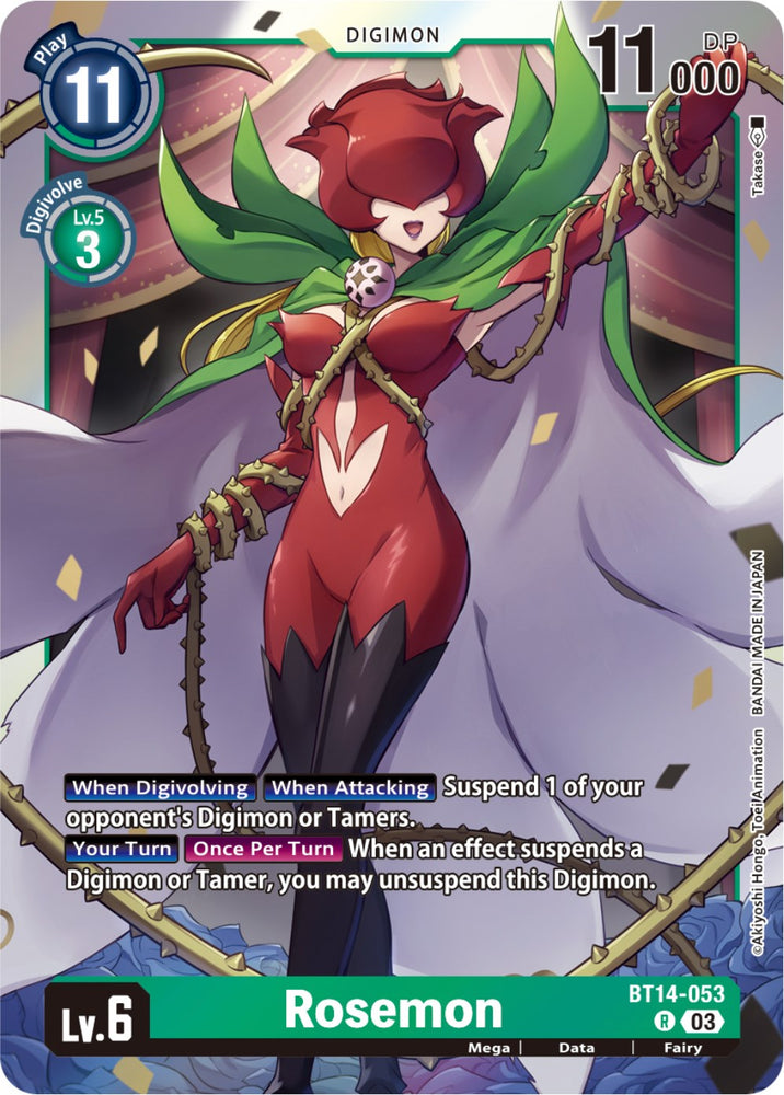 Rosemon [BT14-053] [Blast Ace] - PokeCharles PokeStore