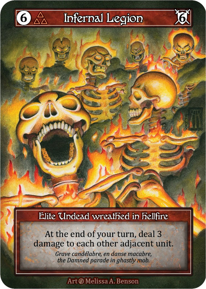 Infernal Legion (Foil) [Beta] - PokeCharles PokeStore